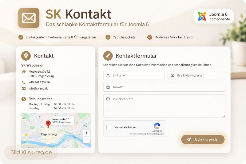 SK Kontakt das schlanke Kontaktformular Beta